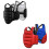 Multipurpose Sports Protective Gear-Black and white kara XL 2