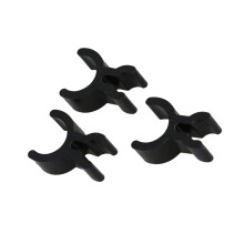 3Pieces Music Instrument Pencil Clamp Plastic Pen Holder for