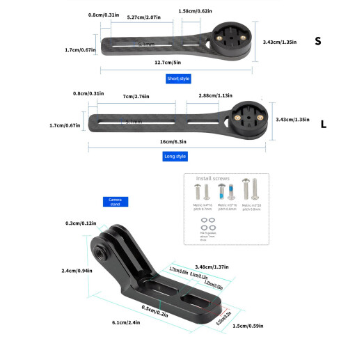 Adjustable Out Fronts Computer Mount-Long fitted Jiaming 1