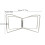 Case Base Frame with Antislip Mats Portable for Camping-Silver 4