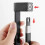 Bicycles Folding Lock with Key Fold Chain Heavy Duty Metal 4