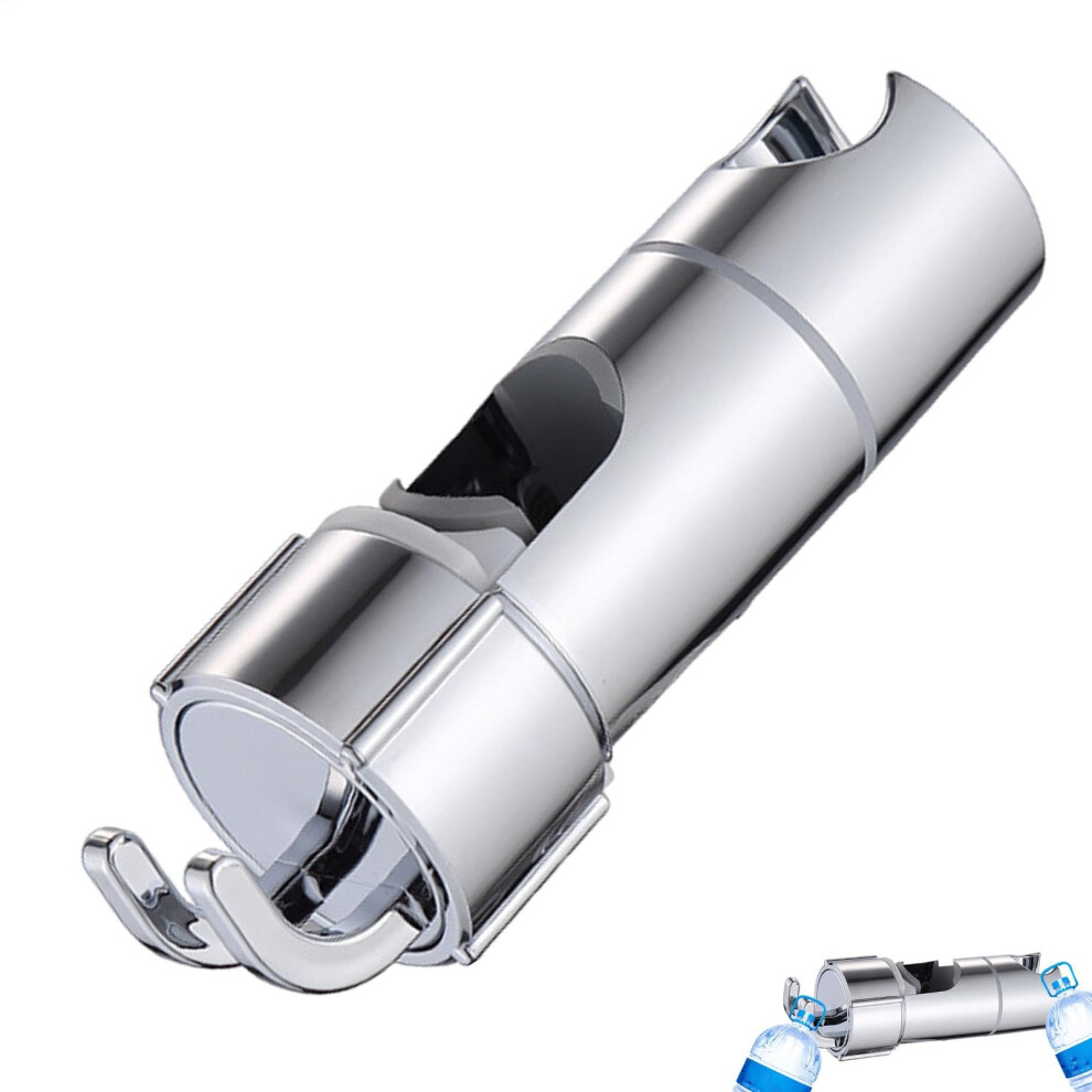 Shower Holder Manual, Adjustable Rail, 360 Degree Rotating Spray Holder, Silver 9187378025000
