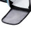Großer, klappbarer Haustier-Reisebehälter mit Mesh, grau/blauer Rand 5