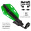 Universal Motorcycle Hand Guard 7/8in 22mm ABS Fall Resistant Protector Green 9