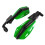 Universal Motorcycle Hand Guard 7/8in 22mm ABS Fall Resistant Protector Green 10