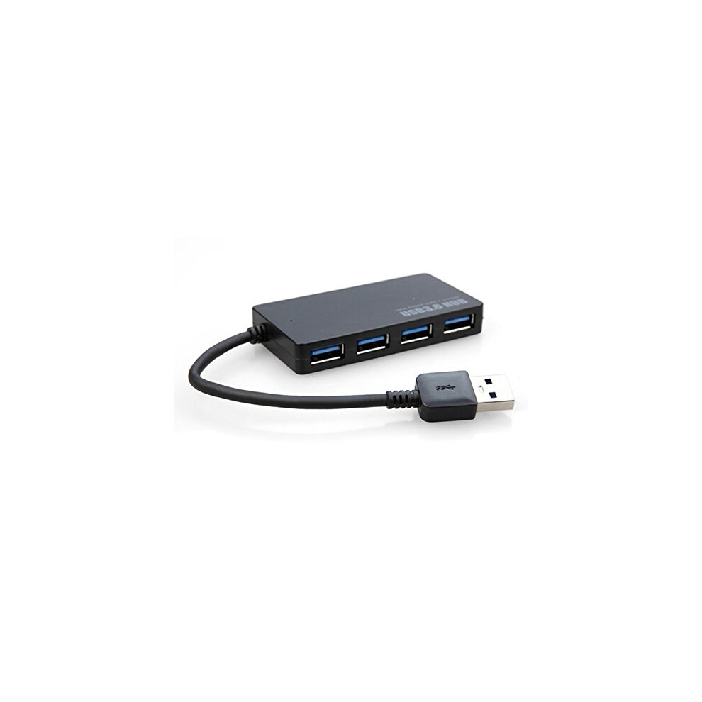 Usb 3.0 Hub 4 Port Speed Slim Compact Expansion Splitter Compatible With Windows Mac Linux For Laptop 9187378025109