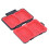 LP E8 Waterproof Memory Card Box 104x71x22mm Black Rubber ABS 8