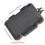 LP E8 Waterproof Memory Card Box 104x71x22mm Black Rubber ABS 3