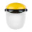 High Temp Resistant PC Welding Face Shield - White, 30x22cm Safety Guard 3
