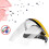 High Temp Resistant PC Welding Face Shield - White, 30x22cm Safety Guard 11
