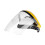 High Temp Resistant PC Welding Face Shield - White, 30x22cm Safety Guard 2