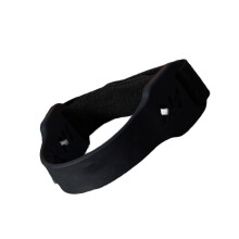 Bequemer, atmungsaktiver Kniegurt, elastisches-Schwarz