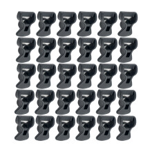 30er-Pack windbeständiger Kordelclip mit effizienter