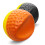 Kompakter Golfschwung-Einsteller mit-Orange 6
