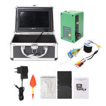 Kamera podwodna do wędkowania z monitorem LCD, echosondą, wodoodpornymi światłami podczerwonymi, rejestratorem DVR HD, akumulatorem do kajaków