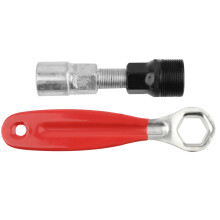 Extracteur de manivelle de vélo universel en alliage d'aluminium, outil de réparation pratique pour pédaliers à emmanchement carré, adapté au