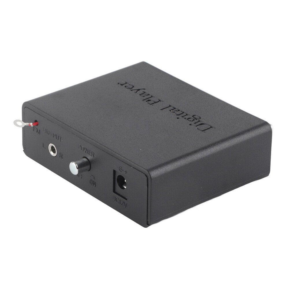 Hi Fi Power Amplifier With Built-In Mp3 Decoder Usb 2.0 Remote Black 5061379849473