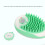 Brosse de toilettage pour chien, brosse de bain de-Orange 6