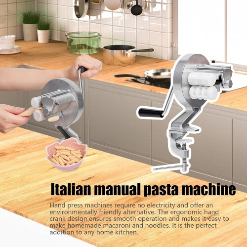 Cavatelli Maker RustResistant Aluminum Handheld Pasta Press with Ergonomic Design for Macaroni 1