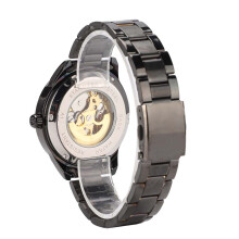 Automatic Mechanical Men's Watch Waterproof Stainless Steel 43mm Gold