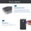 125KHz RFID Access Control Keypad EM Card Reader Door Access Control System Door Lock Opener Keyboard System 6