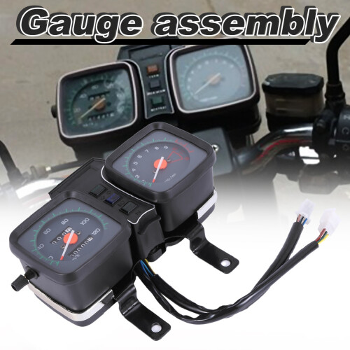 Motorcycle Instrument Odometer Tachometer Instrument Assembly for  GS125 1