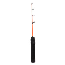 Guida da pesca sul ghiaccio mini da 50cm, canna da pesca in FRP compatta e portatile con impugnatura in EVA