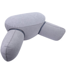 Inflatable Lap Pillow Ergonomic Design Waterproof PVC Reading Pillow For Bed Gaming With Sweat Resistant Skin Friendly Material