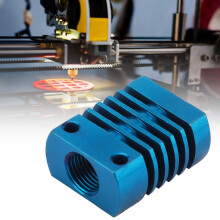 Durable Blue CR8 Aluminum Heat Sink for MK10 3D Printer Extruder