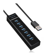 USB 3.0 5Gbps Speed USB Hub 7Port Multiport USB Splitter For PC Laptop Docking Station Adapter