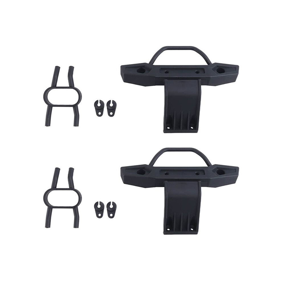 2X Front Bumper 7528 For Zd Racing -10 Dbx10 1/10 Rc Car Upgrade Parts Spare Accessories Black 6034237779433