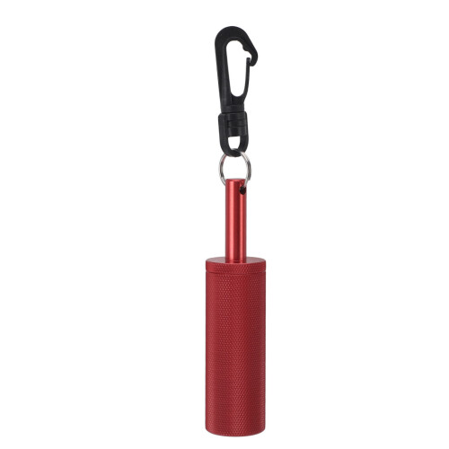 Bâton de plongée avec clochette de signalisation sous-marine, billes d'acier intégrées, conception légère, construction durable, utilisation