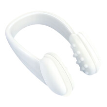 Pince-nez de natation en Silicone, pince-nez pratique,-Blanc