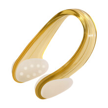 Pinces-nez avec boîte de rangement, bouchons de nez de-Jaune