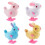 4Pack Easter Jumping Wind  Plush Toys for Toddlers Kids,Hopping for Easter Rabbit 1