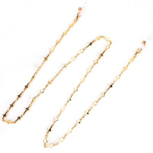 Lanț de ochelari cu design în formă de inimă, material din aliaj antiderapant, rezistență la coroziune, rezistent la rugină, ușor, accesoriu