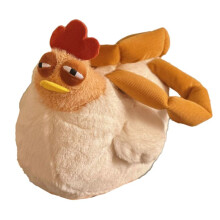 Funny Chick Plush Bag Ugly Chicken Shape Handbag Hen Shape Handbag Shoulder Bag Suitable for Girls Birthday Gifts