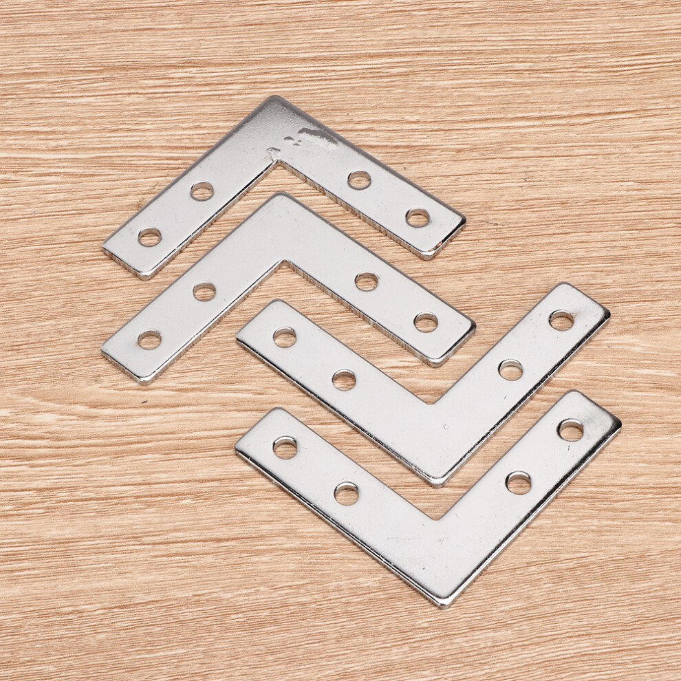 Durable 202020L Carbon Steel Aluminum Plates For Profile Connection 10Pcs 3371379857791