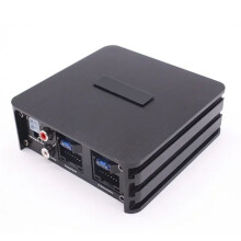 -12V 4CH DSP Power Amplifier RMS 4x60W Car Audio Lossless Upgrade Plug and Audio Amplifier for Car Large Screen