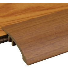 Floor Transition Strip PVC Threshold Ramp, Wood Grain Carpet Trim for Uneven Floors, Easy Install