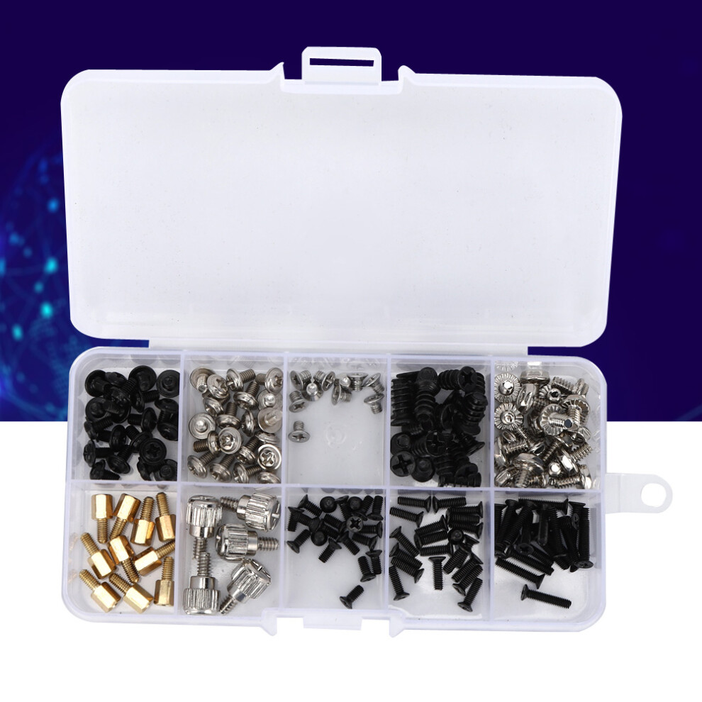 Desktop Computer Screws & Standoffs 165Pcs Set M2.5/M3/M3.5 Assorted Fasteners 9311379859412