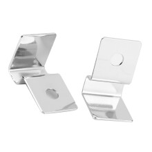 4Pcs 5mm Stainless Steel Fish Tank Bracket for Aquarium Glass Cover