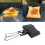 Heißer Sandwichmaker mit Griff Abnehmbare Grill 10