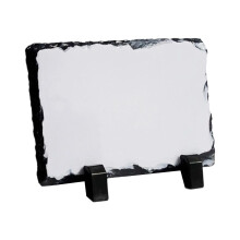 Personaliseds Leisteen Bord Vierkant-SH06 stenen schilderij