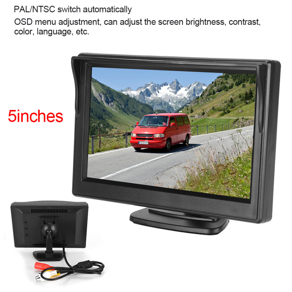 5In Tft Car Monitor 480X234 High-Res Rearview Display Pal/Ntsc 4251379862584