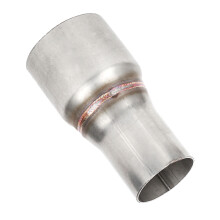 Exhaust Reducer 63mm to 45mm with Hole Standard Straight Pipe Coupler