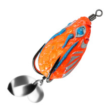 Frogs Lures Blackfish Baits 4cm 5.8g PVC Frogs Lures-Type C