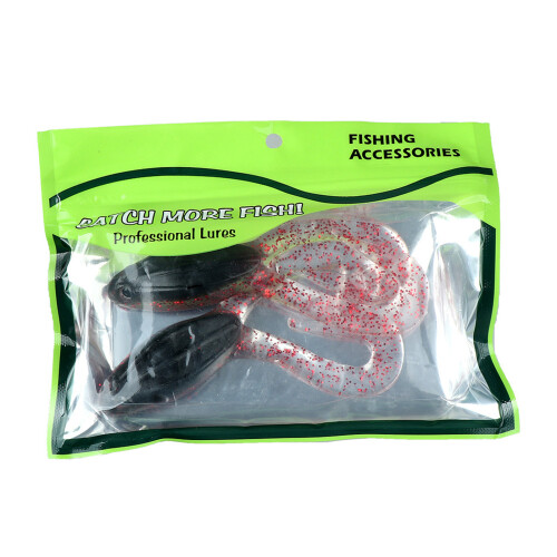 2Pcs Soft Baits Lures Artificial Lures Swimbait Soft-Type D
