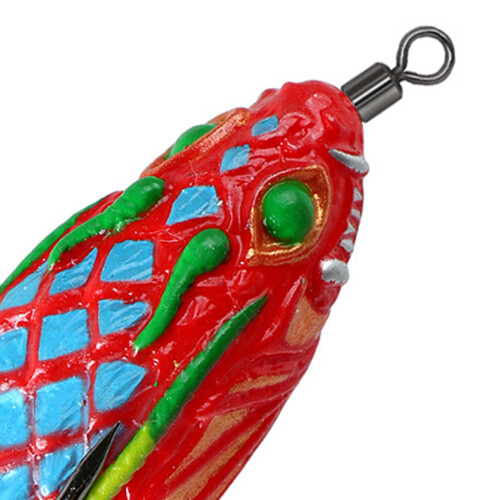 Frogs Lures Blackfish Baits 4cm 5.8g PVC Frogs Lures-Type C 2