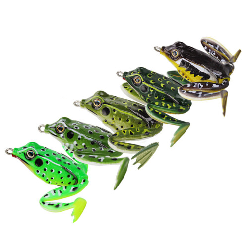 Frogs Crankbait Lures 5cm Topwater Frogs Lures-Type D 1